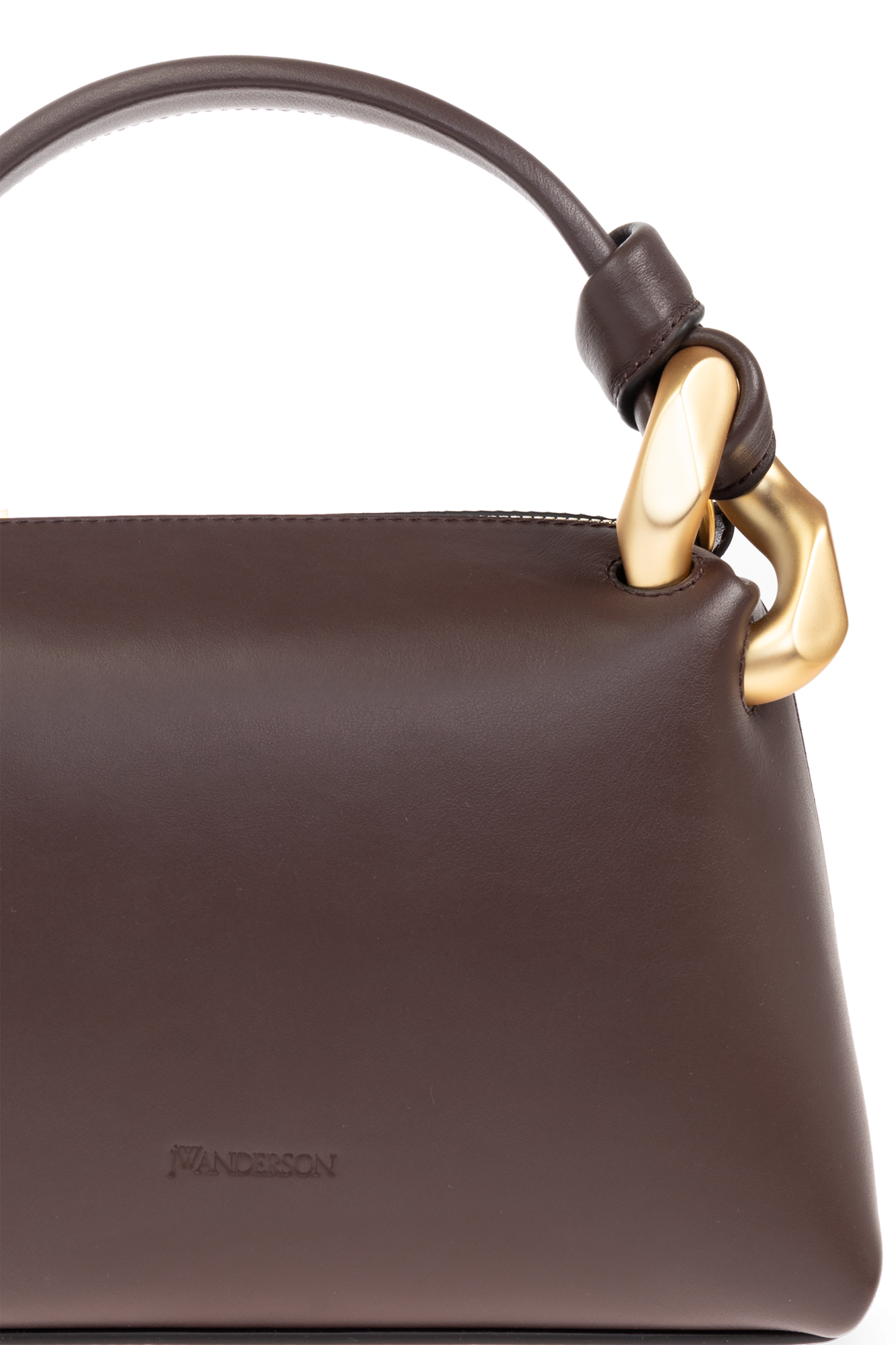 Brown Handbag `The Jwa Small Corner` JW Anderson - Vitkac AS